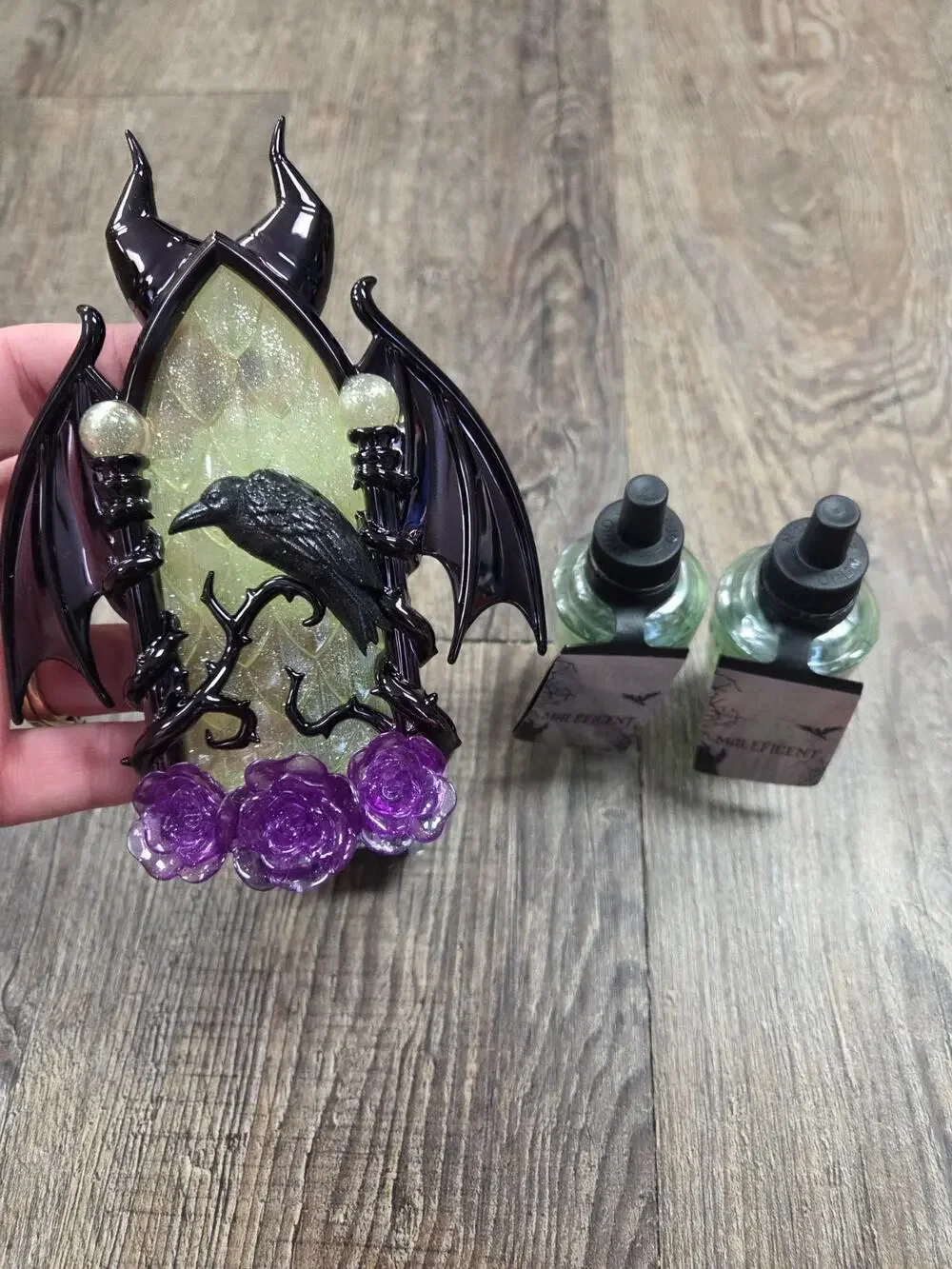 Bath + Body Works Disney Villains Maleficent Wallflower Scented Plug in +Refills